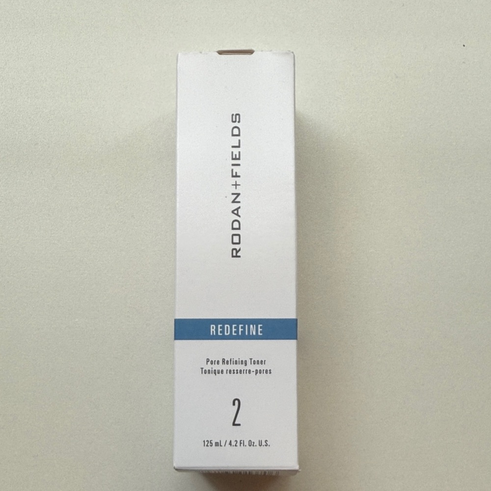 Rodan + Fields REDEFINE Toner - White and Blue